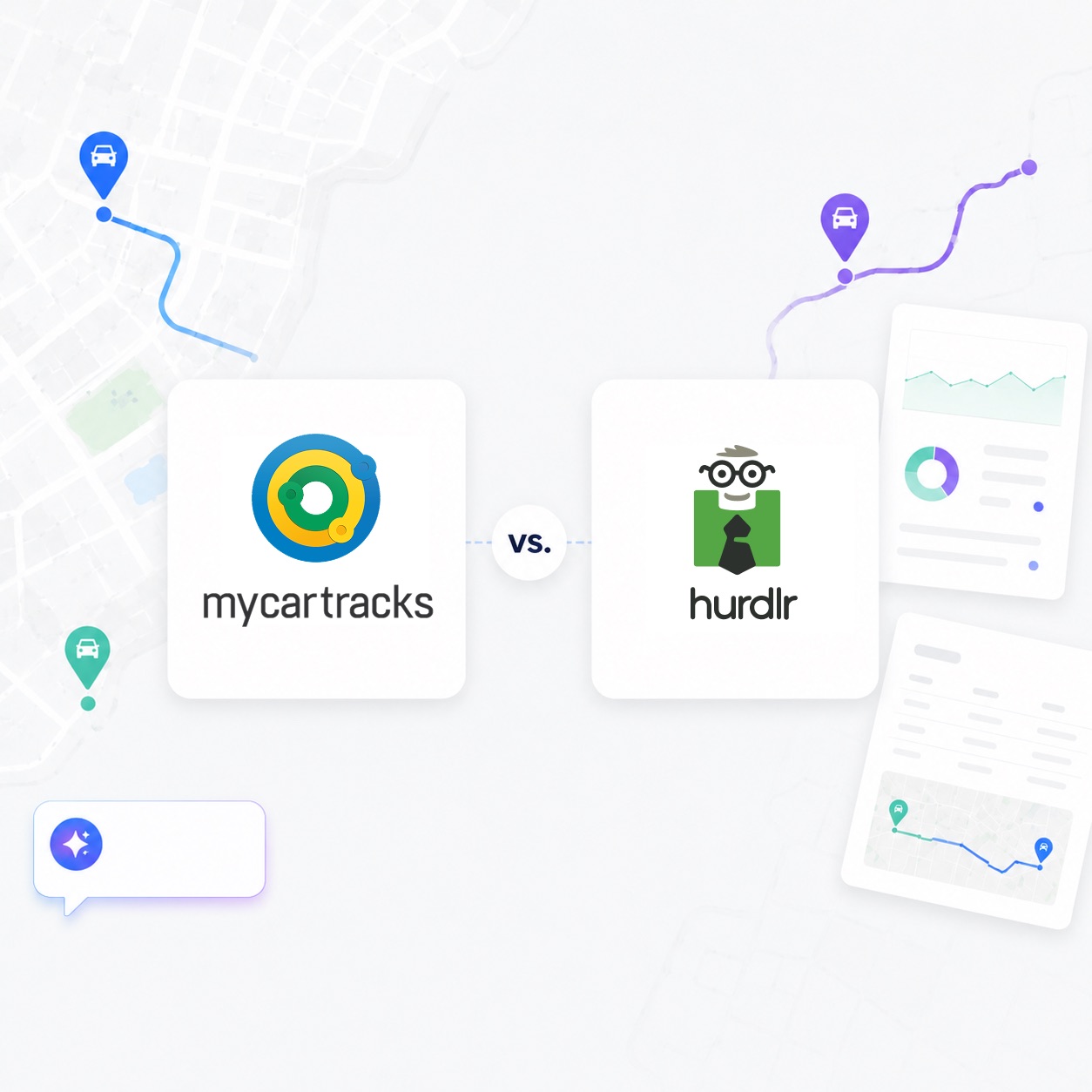 MyCarTracks and Hurdlr mileage tracking comparison