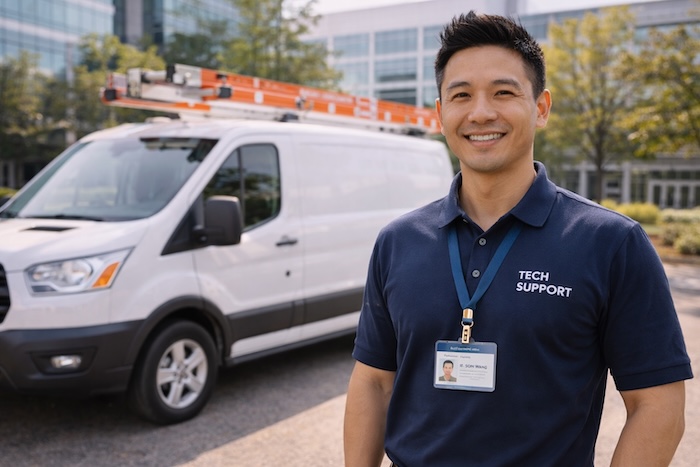 Field service arrival and departure verification